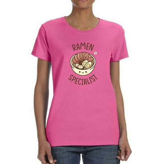 Ramen Specialist T-Shirt Women -Smartprints Designs, Female Small