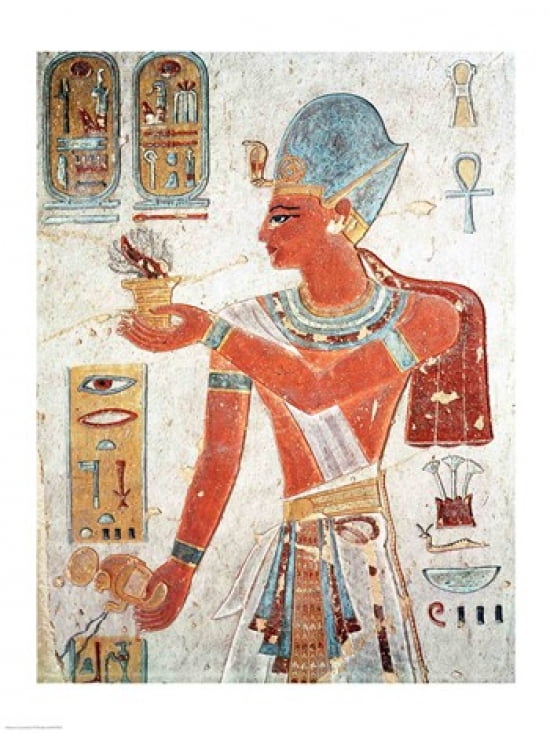 Ramesses II Dressed for War Canvas Art - (18 x 24)