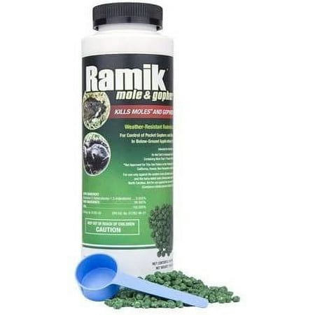 Ramik 116309 Mole/Gopher Nugget Bait, 1-Lb. - Quantity 6