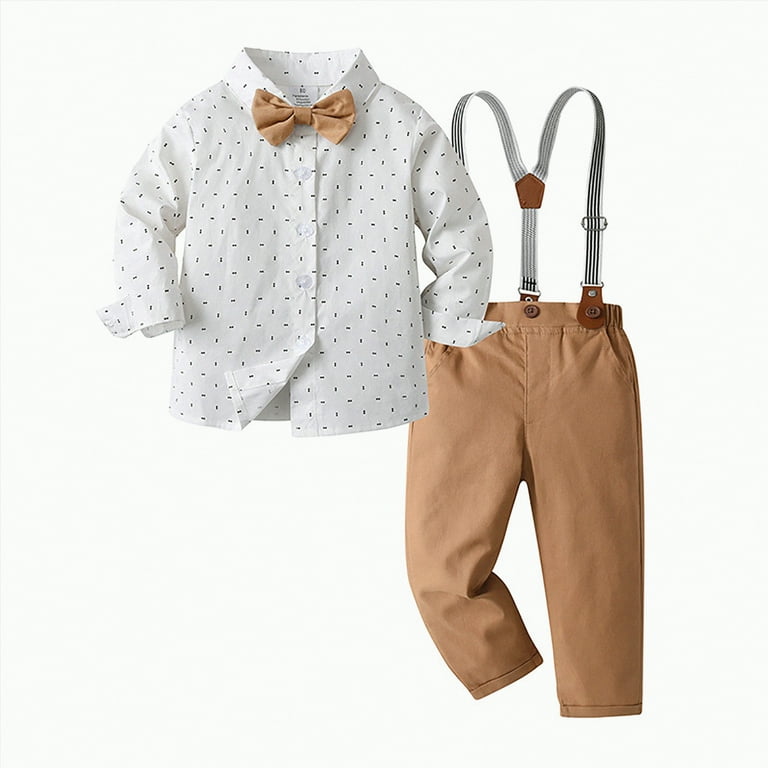 Ramiter Baby Boy Clothes Suit Gentleman Wedding Outfits, Formal