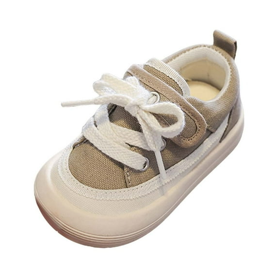 Ramiter Boys' Sneakers Toddler Boy and Girl's Slip On Sneakers Toddler Sneakers Little Kid Big Kid Shoes Canvas Sneaker Toddler Shoes Boy Shoes Toddler,Khaki