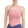 thumbnail image 1 of Ramiter Bras for Women Yoga Sports Bras for Women,Comfortable Wirefree Post-Surgery Bra L,Pink, 1 of 5