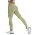thumbnail image 1 of Ramiter Fleece Lined Leggings Women's Fashion Wide Leg Tights Lift Yoga Flare High Waist Casual Fitness Pants Yoga Pants High Waist with Pockets XL,Mint Green, 1 of 5