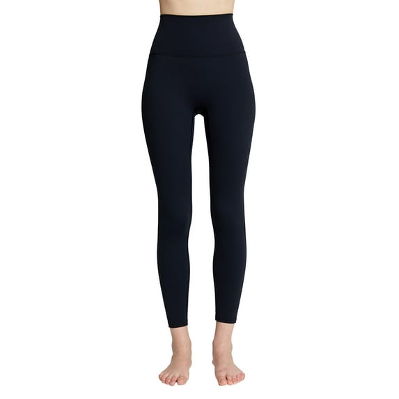 Ramiter Leggings for Women Women's Warm Winter Fleece Lined wide elastic waistband Thermal Leggings with Flattering Front Seam M,Black