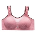 thumbnail image 1 of Ramiter Lingerie for Women Women's Full Coverage Plus Size Comfort Minimizer Bra Wirefree Non Padded 42,C, 1 of 3