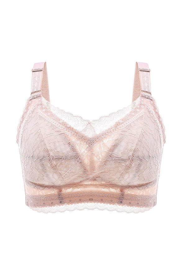 Lingerie for Women Women's Illumination Full Figure Zoned-In Support Bra, Lightly Lined Cups up 34/75,Pink