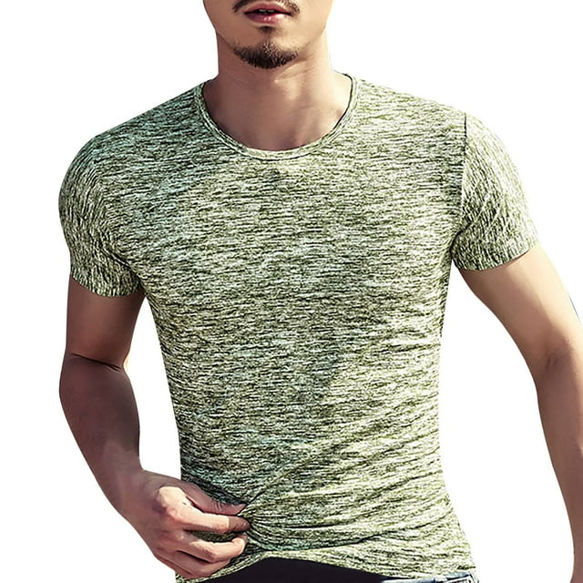 Ramiter Men Shirts Men's Lightweight TShirts Cotton Crew Neck Regular