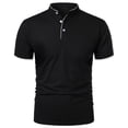 thumbnail image 1 of Ramiter Mens Polo Shirts Short Sleeve Men's Tactical Military Shirts Short Sleeve Slim Fit Camo Shirt Black,M, 1 of 5
