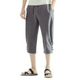 thumbnail image 1 of Ramiter Mens Shorts Men's and Big Men's Stretch Cargo Shorts Grey,XL, 1 of 5
