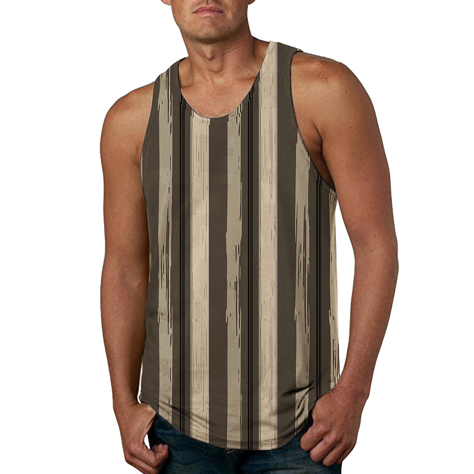 Ramiter Mens Tank Top Undershirt Tank Tops for Men Athletic Jersey