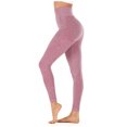 thumbnail image 1 of Ramiter Plus Size Leggings Leggings for Women Yoga High Waist Lifting Tummy Control Solid Color Textured with Pockets Workout Pants M,Wine, 1 of 4