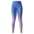 thumbnail image 1 of Ramiter Plus Size Leggings Women'S Tight High Waist Quick Dry Running Bodybuilding with Pockets Long Pants Yoga Pants Wide Leg Yoga Pants below Waist L,Pink, 1 of 5
