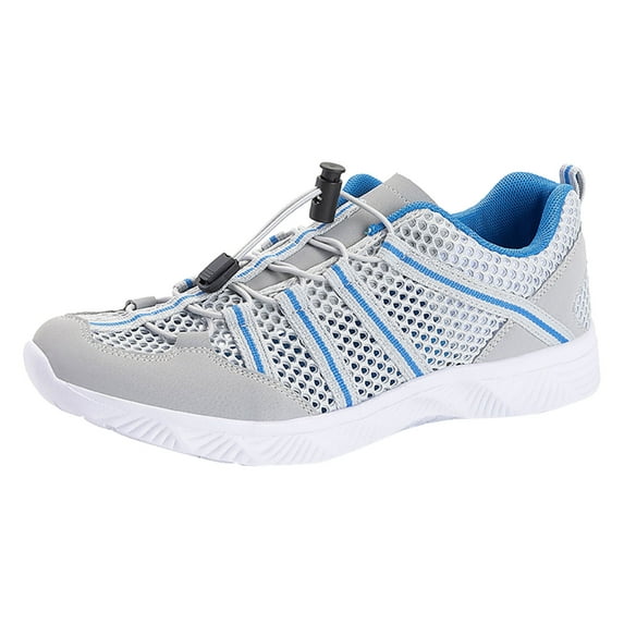 Ramiter Running Shoes for Men Men's Rudy Low-Top Sneakers, Wide Width,Grey