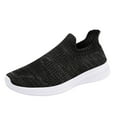 thumbnail image 1 of Ramiter Shoes&nbsp;for Men Men's Non Slip Running Shoes Ultra Light Breathable Casual Walking Shoes Fashion Sneakers Mesh Workout Sports Shoes,Black, 1 of 1