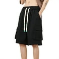 thumbnail image 1 of Ramiter Shorts for Men Men's Mesh Athletic Performance Gym Shorts with Pockets Black,XXX5XL, 1 of 5