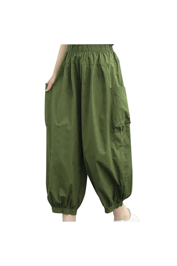 Sweat Pants for Womens Works Women's Dri More Core Athleisure Bootcut Yoga Pants, 32" Inseam for Regular and Petite Green,M