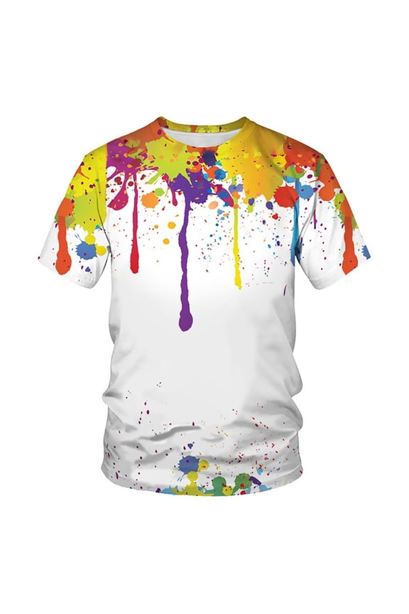 Tee Shirts Mens Mens T Shirt Large Size Short Sleeve Crew Neck Soft Fitted Tees White,4XL