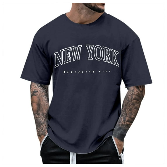 Ramiter Tee Shirts Mens Unisex Adult Dryblend T-Shirt Navy,M