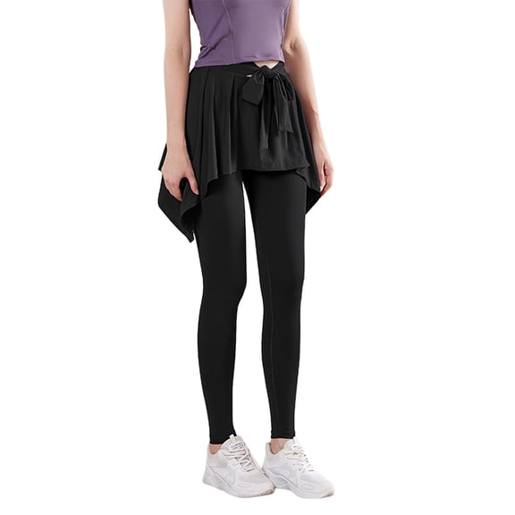 Ramiter Women'S Leggings Warner's Women's Cropped Seamless Shaping Leggings L,Black