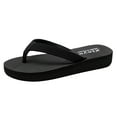 thumbnail image 1 of Ramiter Womens Beach Sandals Women's Arch Support Orthopedic Flip Flop Sandals Black,6.5, 1 of 2