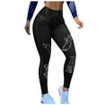thumbnail image 1 of Ramiter Womens Leggings Warner's Women's Cropped Seamless Shaping Leggings M,Black, 1 of 5