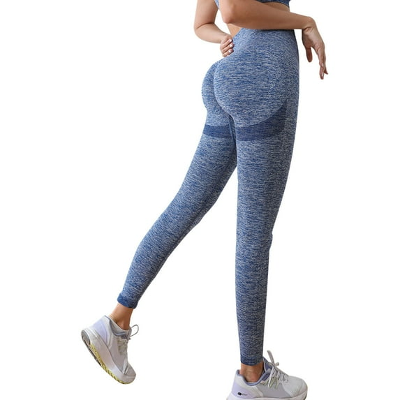 Ramiter Womens Sweatpants Women's Yoga Pants High Waisted Tummy Control Workout Leggings Big Girls Yoga Pants with Pockets S,Blue