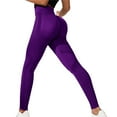 thumbnail image 1 of Ramiter Womens Sweatpants Womens Brushed Naked Feeling Workout Leggings High Waisted Gym Athletic Tummy Control Yoga Pants with Pockets M,Purple, 1 of 5