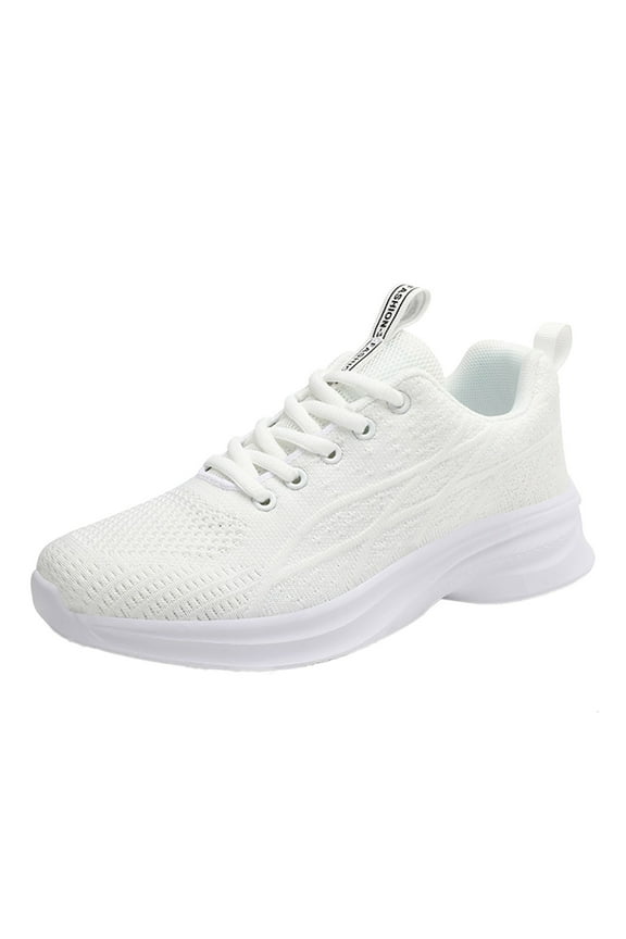Womens Tennis Shoes Women's Casual Walking Shoes Mesh Tennis Work Memory Foam Running Sneakers,