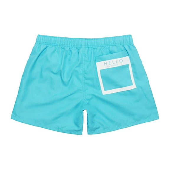 Ramiter Workout Shorts Men Linen Summer Mens Cotton Fitness Pockets Casual Beach Bodybuilding Pants Shorts Men's pants Sky Blue,2XL