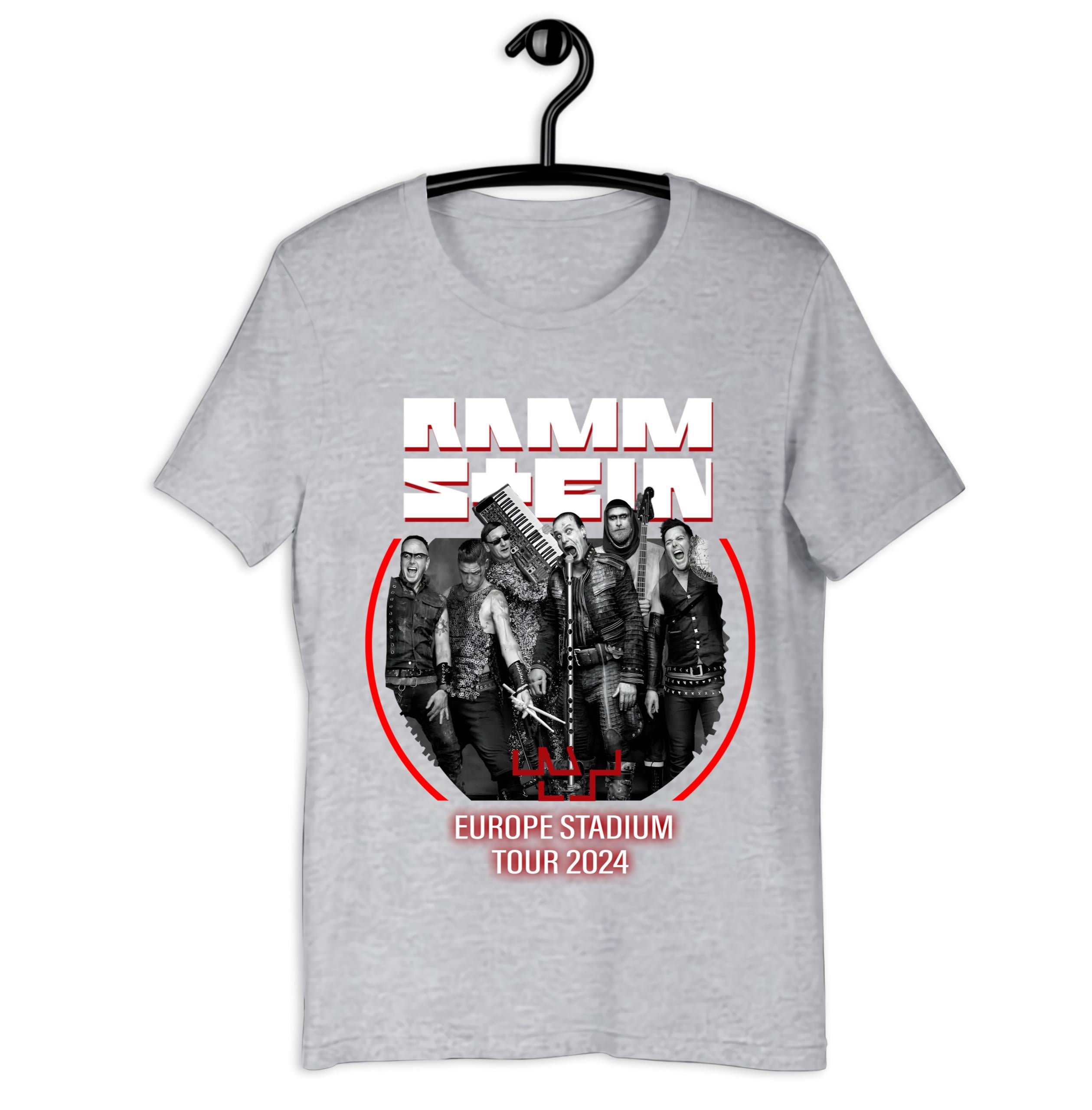 Rammstein Europe Stadium Tour 2024 TShirt