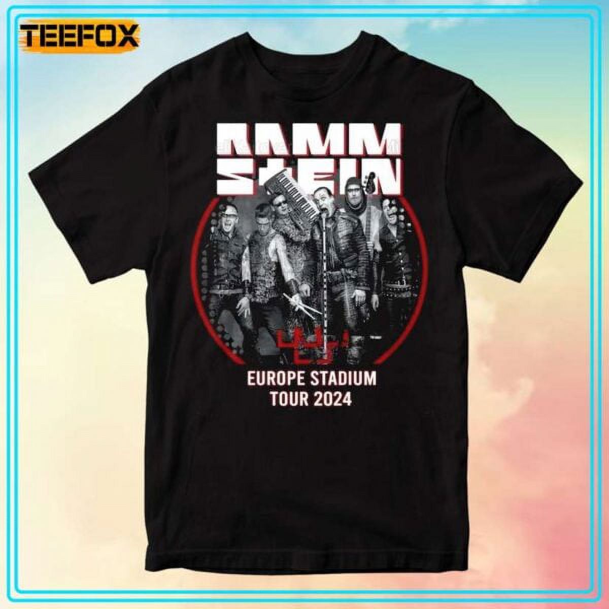 Rammstein Europe Stadium Tour 2024 TShirt