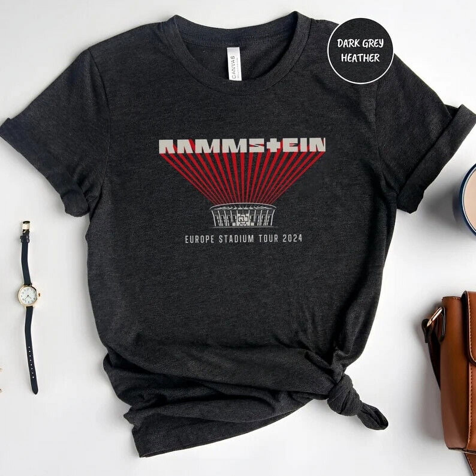 Rammstein tShirt, 30th Anniversary Tour tshirt, 2024 Europe Tour Tee Shirt