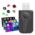thumbnail image 1 of Ramnnycetus Wireless Carplay Adapter, 5s Auto Connect, Convert Wired to Wireless Carplay Adapter, Plug and Play CarPlay Wireless Adapter for Cars Equipped with Wired CarPlay and Android Auto. C80, 1 of 3
