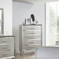 thumbnail image 1 of Ramon 5-drawer Chest Metallic Sterling, 1 of 7