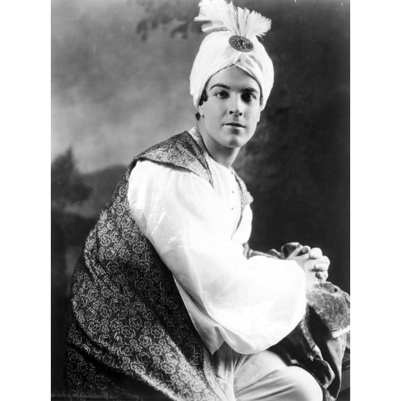 Ramon Novarro Posed in Egyptian Portrait Photo Print (24 x 30)