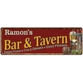 thumbnail image 1 of Ramon's Bar and Tavern Red Chic Sign Man Cave Decor Gift 6x18 106180002217, 1 of 1