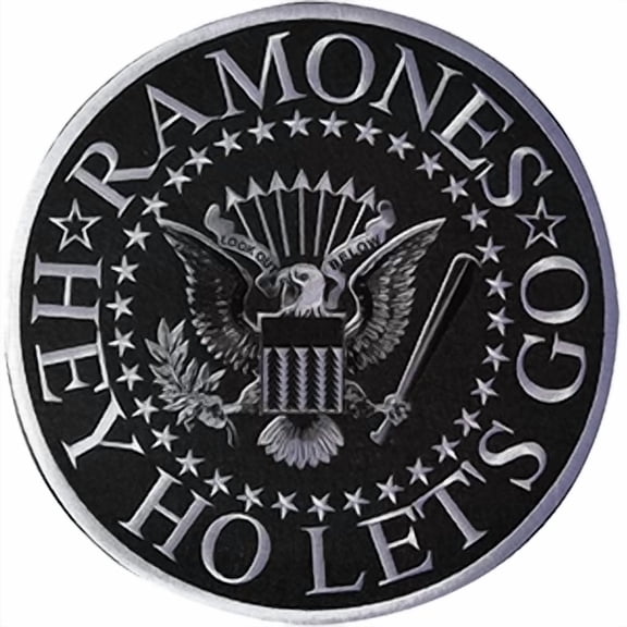 Ramones Black Eagle 9.3" Oversized Patch