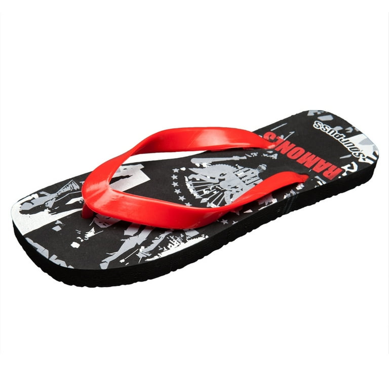 Red band flip flops online