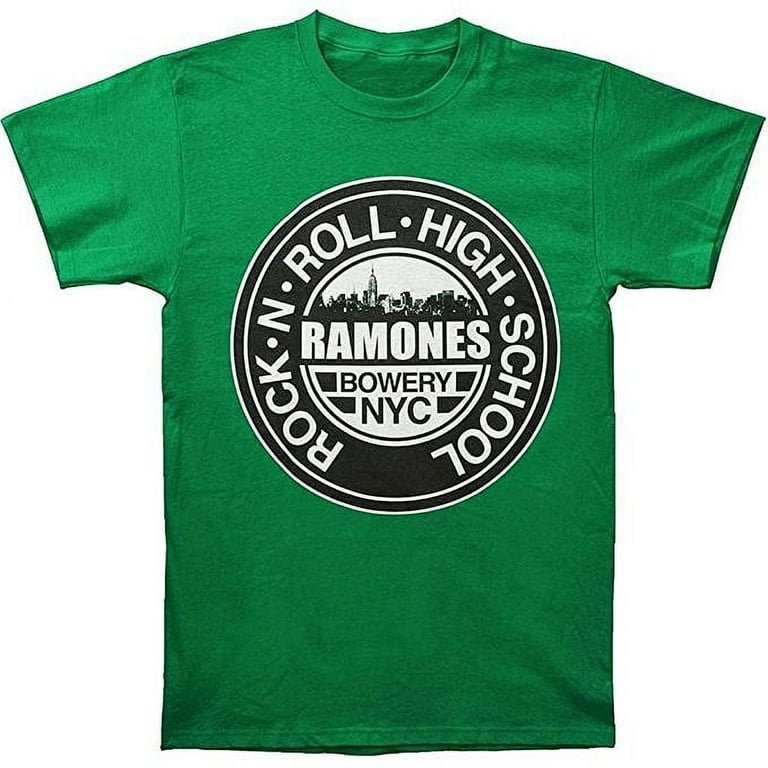Ramones Green Rock N Roll High School T-Shirt - Walmart.com Ramones Green Rock N Roll High School T-Shirt - Walmart.com