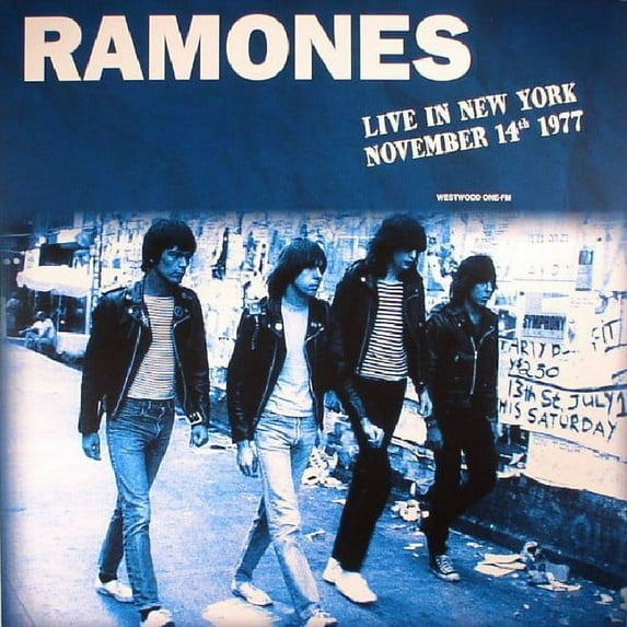 Ramones - Live In New York November 14th 1977 - 180 Gram Color Vinyl Record