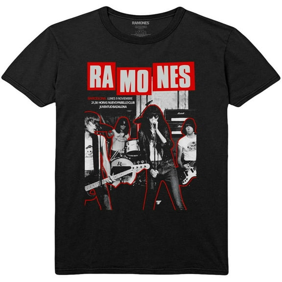 Ramones Unisex T-Shirt Barcelona (X-Large)