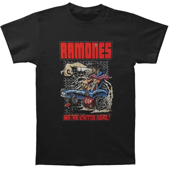 Ramones Unisex T-Shirt Outta Here (X-Large)