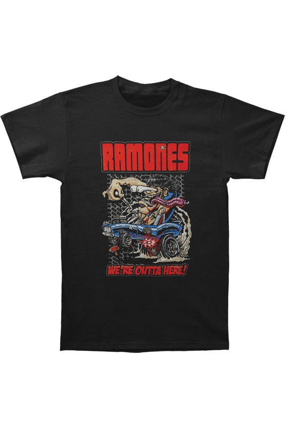Ramones Unisex T-Shirt Outta Here (X-Large)