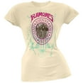 thumbnail image 1 of Ramones Women's Juniors Wall Photo Seal Premium Short Sleeve T Shirt, 1 of 2