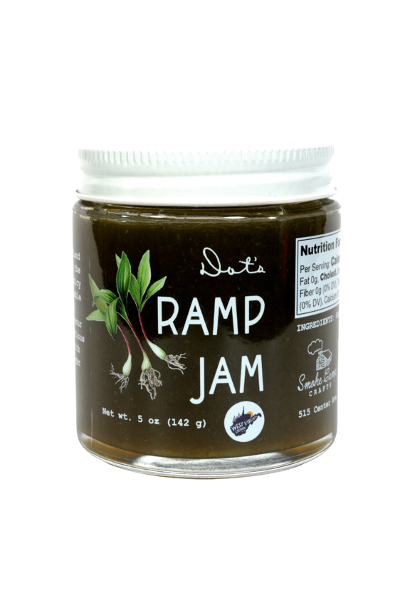 Ramp Jam, 5 oz - Craft, Gourmet, Unusual Jams & Jellies Made in West Virginia, USA