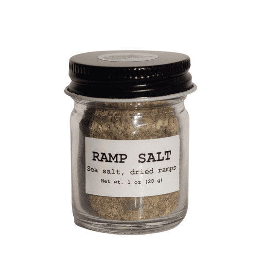 Ramp Salt 1oz (28g) Unique Culinary Seasoning Salt, Appalachian Ramp Salt