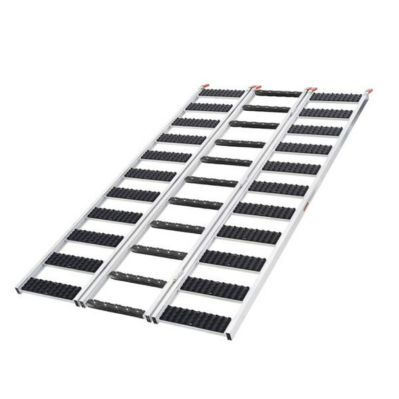 Ramp, Stud Protectors - Black Ice Folding Snowmobile and ATV Ramp - 7' 10in L x 54in W