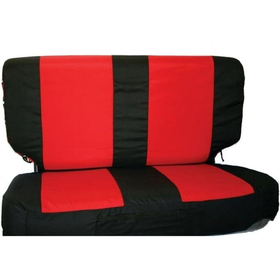 Rampage 1997-2002 Jeep Wrangler(TJ) Comfort Combo Seat Covers - Black/Grey