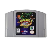 Rampage 2: Universal Tour N64 Game Cartridge US Version