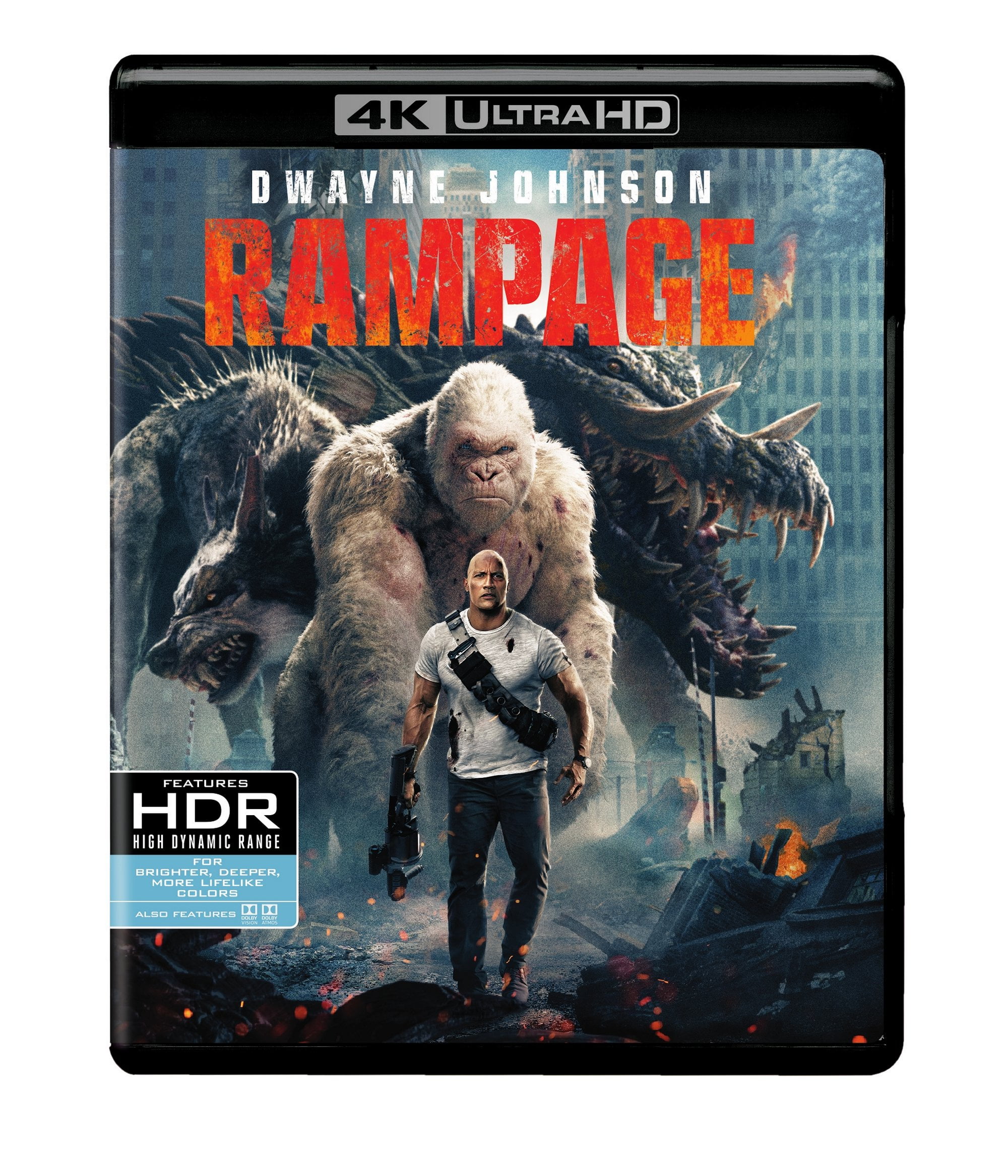 WARNER BROS. Rampage (4K Ultra HD + Blu-ray)